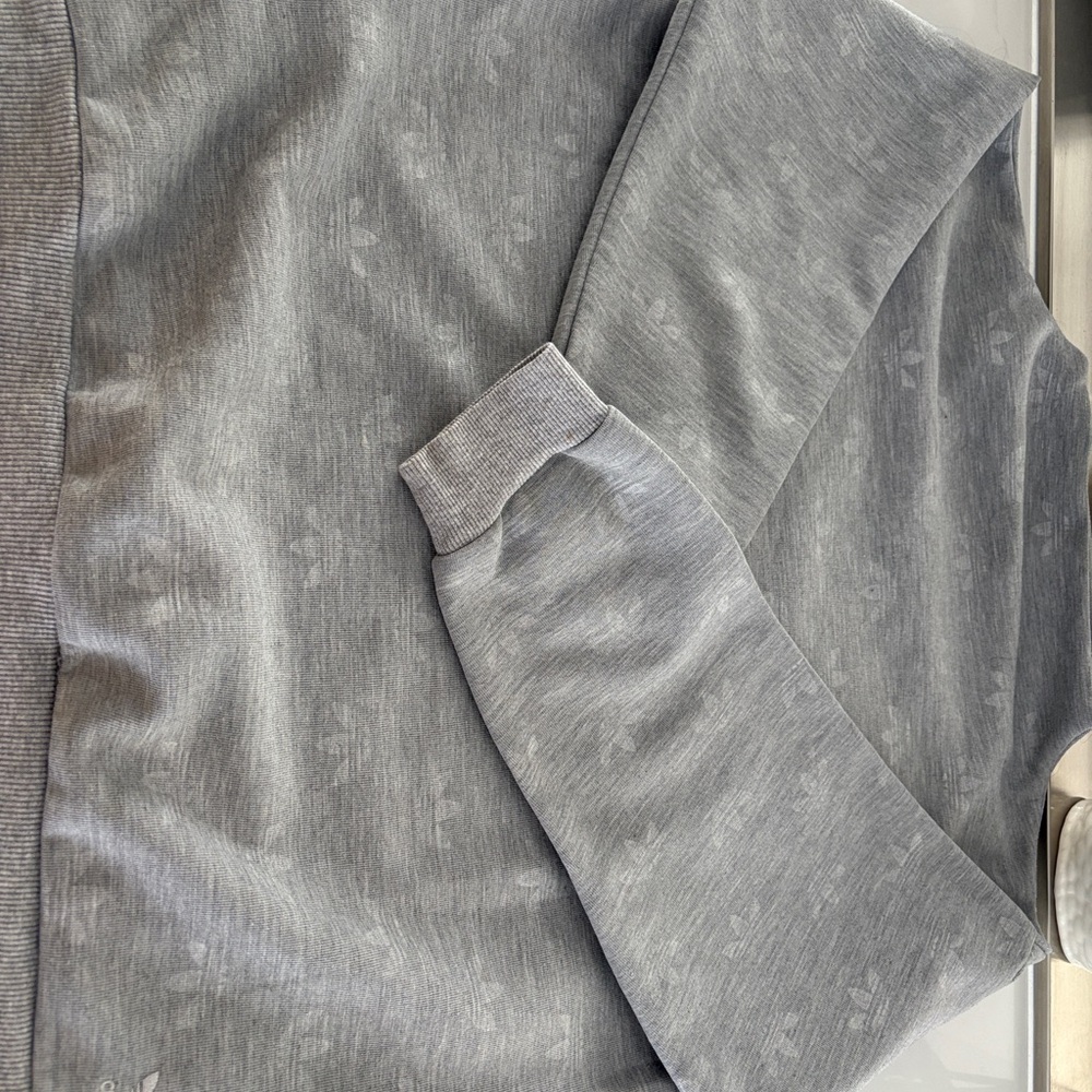 Adidas Heather Gray Sweatshirt